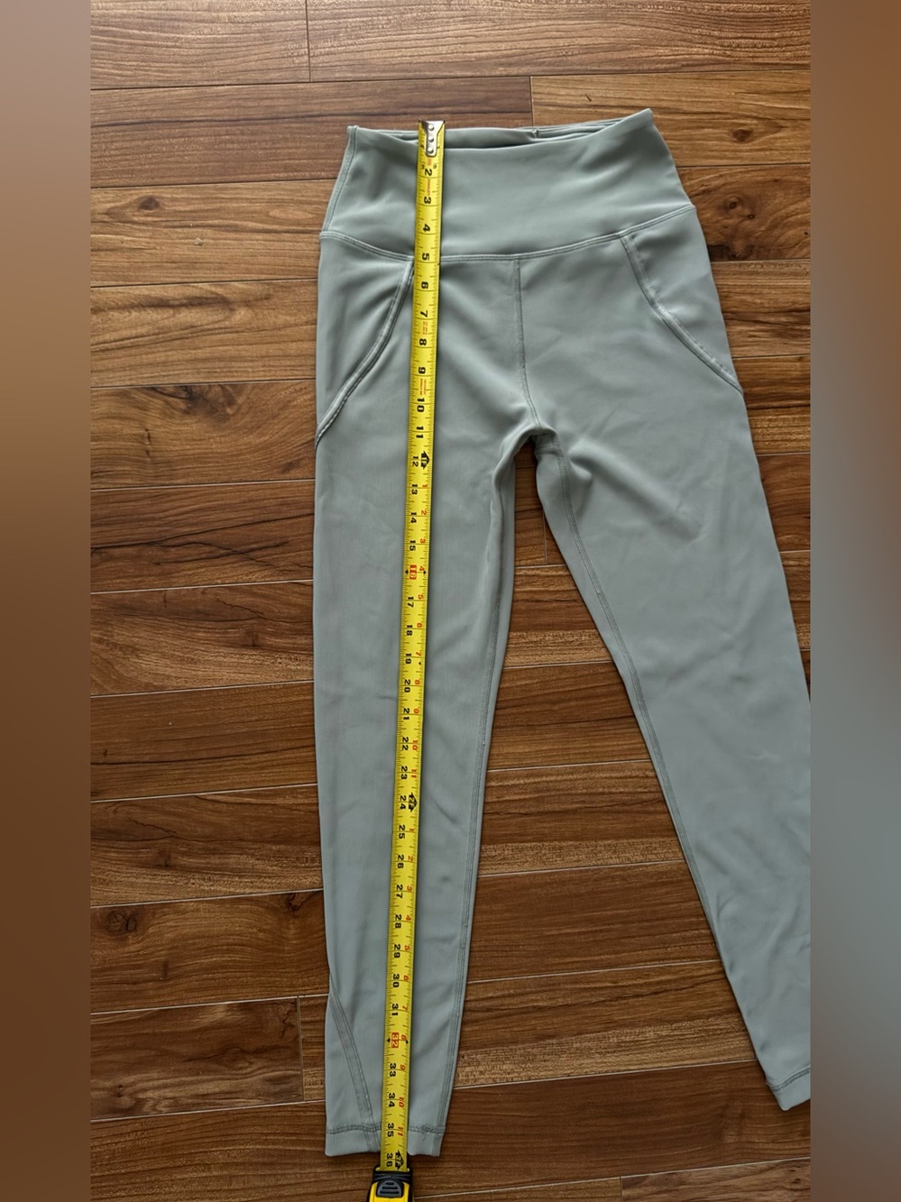 Joe Fresh Active Sage Green High Waisted Leggings Small S/P - Picture 5 of 6